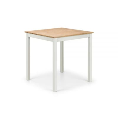 Coxmoor White Wooden Square Dining Table