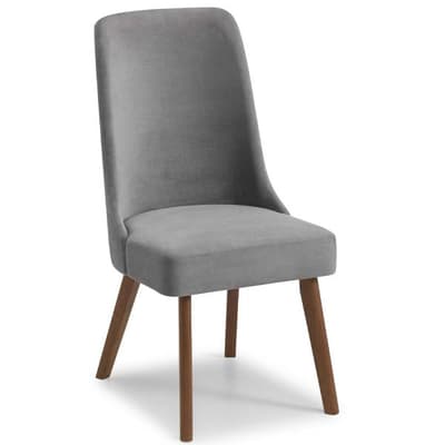 Huxley Grey Fabric Dining Chair x 2
