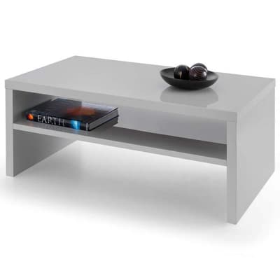 Metro Grey Wooden Coffee Table