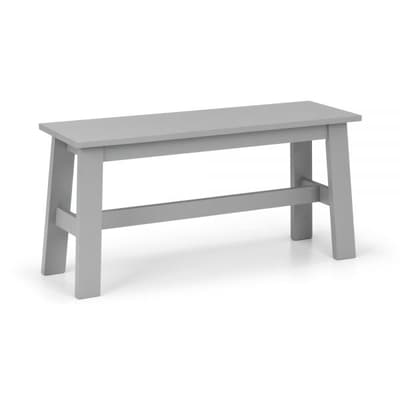 Kobe Grey Wooden Dining Bench