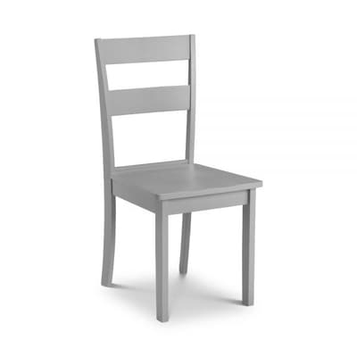 Kobe Grey Wooden Dining Chair x 2