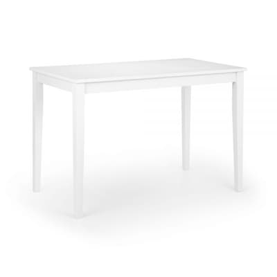 Taku White Wooden Dining Table